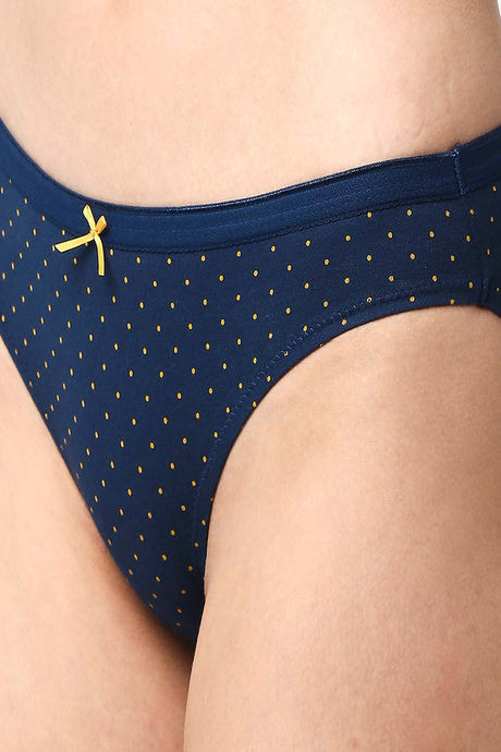 Soie Medium Rise Half Coverage Bikini Panty (Pack of 6) - Multicolor — image 25